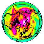 Ozone Field of 28 April 2007