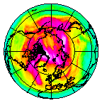 Ozone Field of 29 April 2007