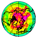Ozone Field of 11 May 2007