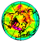 Ozone Field of 22 May 2007