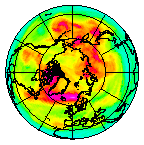 Ozone Field of 23 May 2007