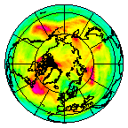 Ozone Field of 03 June 2007