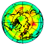 Ozone Field of 14 June 2007