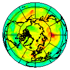 Ozone Field of 15 June 2007