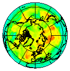Ozone Field of 18 June 2007