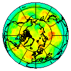 Ozone Field of 19 June 2007