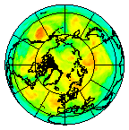 Ozone Field of 20 June 2007