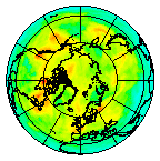 Ozone Field of 25 June 2007