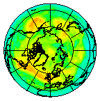 Ozone Field of 03 July 2007