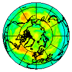 Ozone Field of 04 July 2007