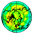 Ozone Field of 09 July 2007