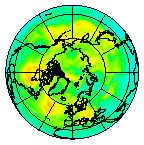 Ozone Field of 12 July 2007