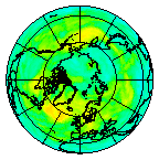 Ozone Field of 03 August 2007