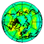 Ozone Field of 06 August 2007