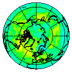 Ozone Field of 08 August 2007