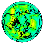 Ozone Field of 13 August 2007
