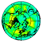 Ozone Field of 14 August 2007