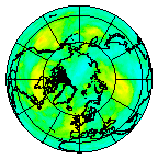 Ozone Field of 16 August 2007