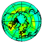 Ozone Field of 20 August 2007