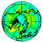 Ozone Field of 23 August 2007