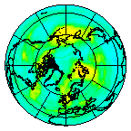 Ozone Field of 25 September 2007