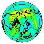 Ozone Field of 03 October 2007