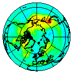 Ozone Field of 12 October 2007