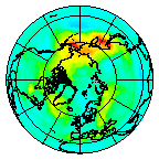 Ozone Field of 13 October 2007
