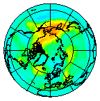 Ozone Field of 14 October 2007