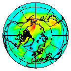 Ozone Field of 18 October 2007