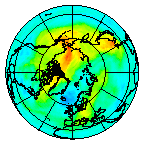 Ozone Field of 19 October 2007