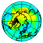 Ozone Field of 24 October 2007