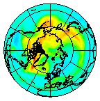 Ozone Field of 26 October 2007
