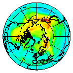 Ozone Field of 03 November 2007