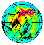 Ozone Field of 21 November 2007