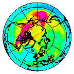 Ozone Field of 25 November 2007