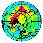 Ozone Field of 26 November 2007