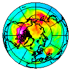 Ozone Field of 28 November 2007