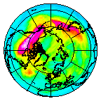 Ozone Field of 03 December 2007