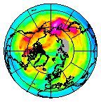 Ozone Field of 13 December 2007