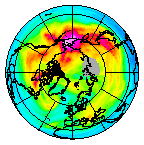 Ozone Field of 14 December 2007