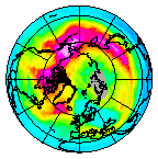 Ozone Field of 22 December 2007