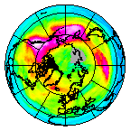 Ozone Field of 26 December 2007