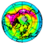 Ozone Field of 27 December 2007