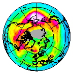 Ozone Field of 29 December 2007