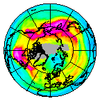 Ozone Field of 02 January 2008