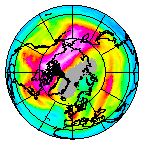 Ozone Field of 16 January 2008