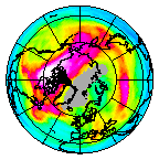 Ozone Field of 17 January 2008