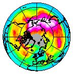 Ozone Field of 23 January 2008