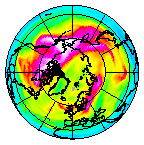 Ozone Field of 31 January 2008